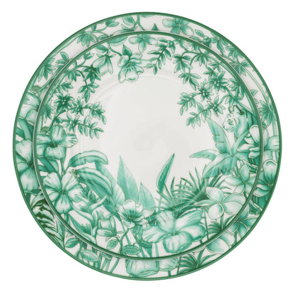 Monsoon Verdant Dinner Plate - Set of 4 (+1 Bonus Plate)