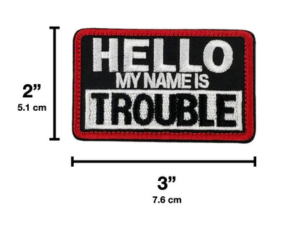 NAME TROUBLE - Morale Patch