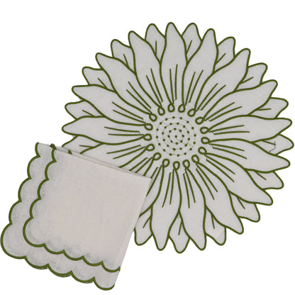 Olive Bloom Placemat - Case of 12 Placemats