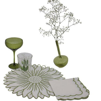 Olive Bloom Placemat - Case of 12 Placemats