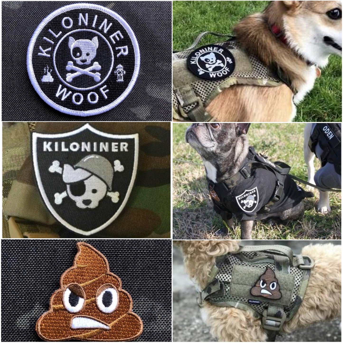 3 Pack - Large Morale Patches