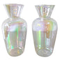 Rainbow Prism Vase - Pair