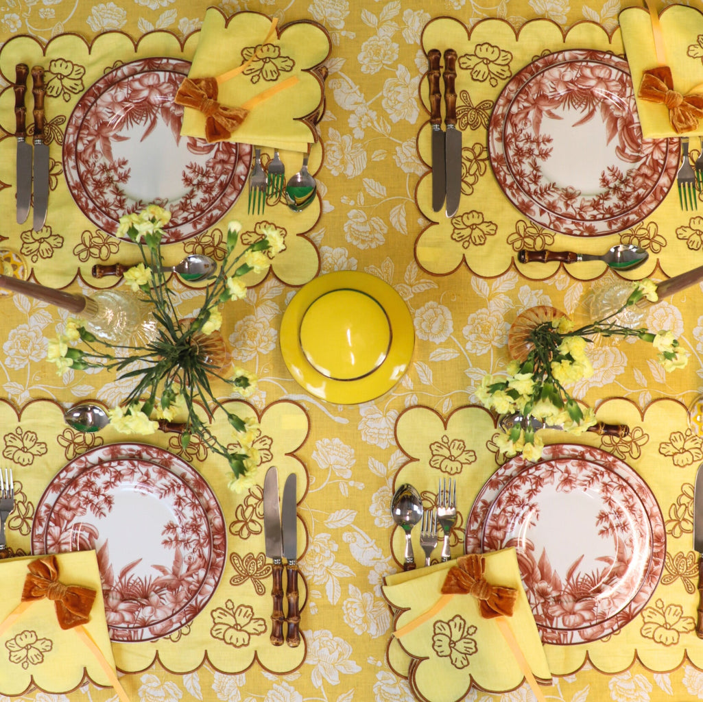 Sepia Estate Dinner Plate - Set of 4 (+1 Bonus Plate)