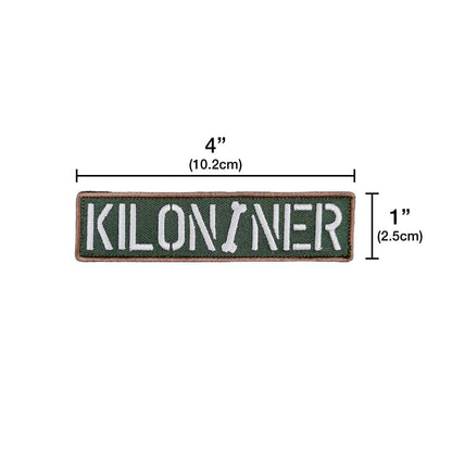KILONINER STENCIL Morale Patch