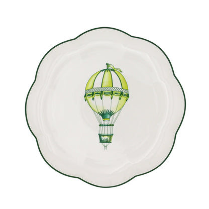 Valensole Lavender Scalloped Starter Plate - Set of 4 (+1 Bonus Plate)