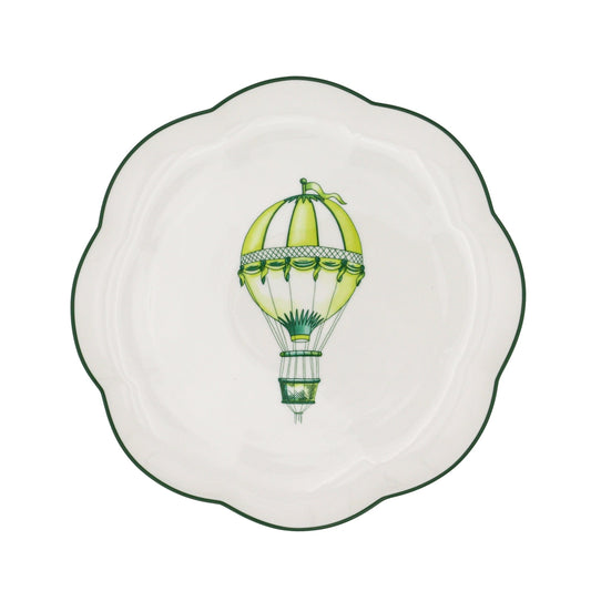 Valensole Lavender Scalloped Starter Plate - Set of 4 (+1 Bonus Plate)