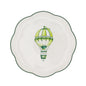 Valensole Lavender Scalloped Starter Plate - Set of 4 (+1 Bonus Plate)