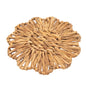 Scalloped Natural Rattan Charger - Set of 4