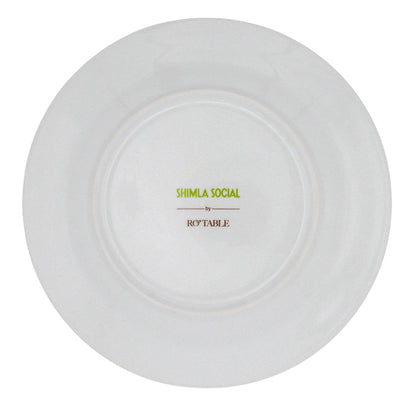 Bombay Blue Dinner Plate - Set of 4 (+1 Bonus Plate)