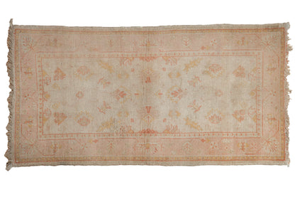 3x5.5 Vintage Oushak Rug