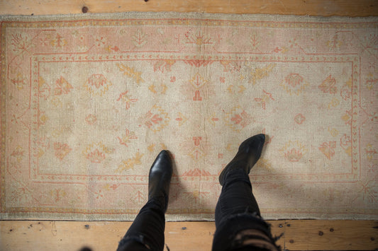 3x5.5 Vintage Oushak Rug