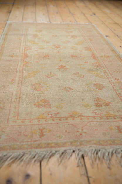 3x5.5 Vintage Oushak Rug