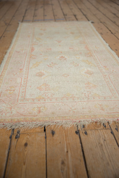 3x5.5 Vintage Oushak Rug