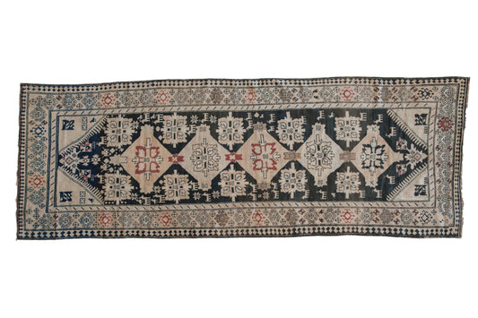 4x10.5 Vintage Distressed Karabagh Rug Runner