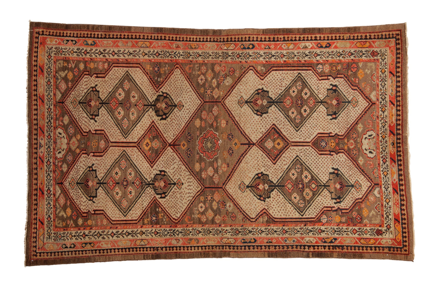 RESERVED 4.5x7 Vintage Fine Malayer Rug