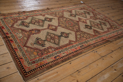 RESERVED 4.5x7 Vintage Fine Malayer Rug