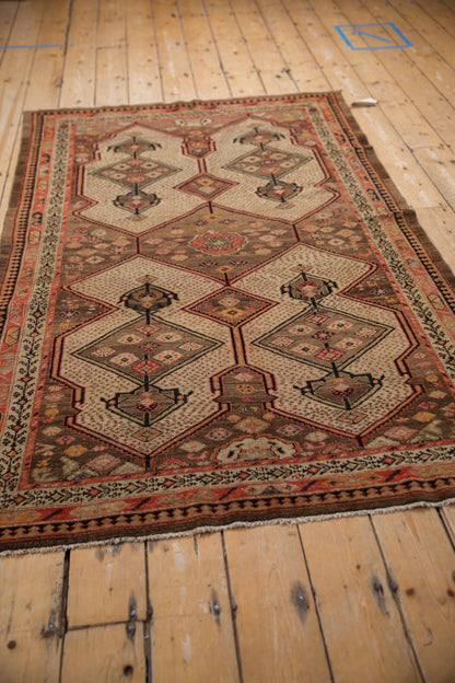 RESERVED 4.5x7 Vintage Fine Malayer Rug