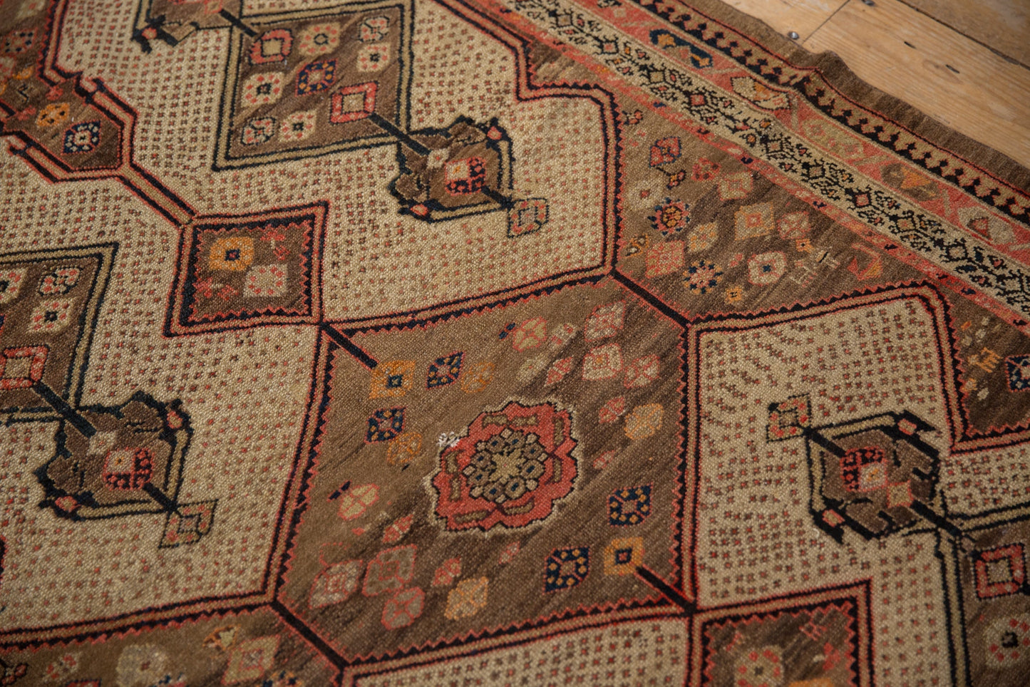 RESERVED 4.5x7 Vintage Fine Malayer Rug