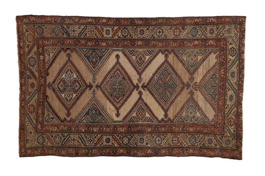 4x6.5 Antique Fine Kurd Rug