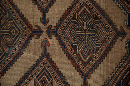 4x6.5 Antique Fine Kurd Rug