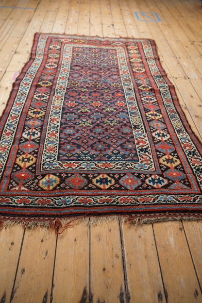 4x7 Vintage Kurd Rug