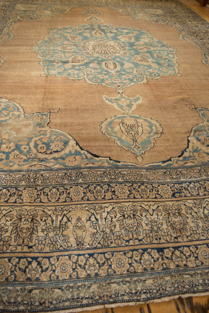 RESERVED 11x14 Antique Tea Washed Kerman Carpet
