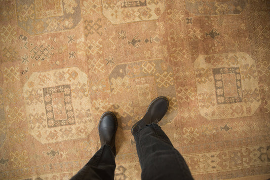 6x8 Vintage Distressed Oushak Carpet