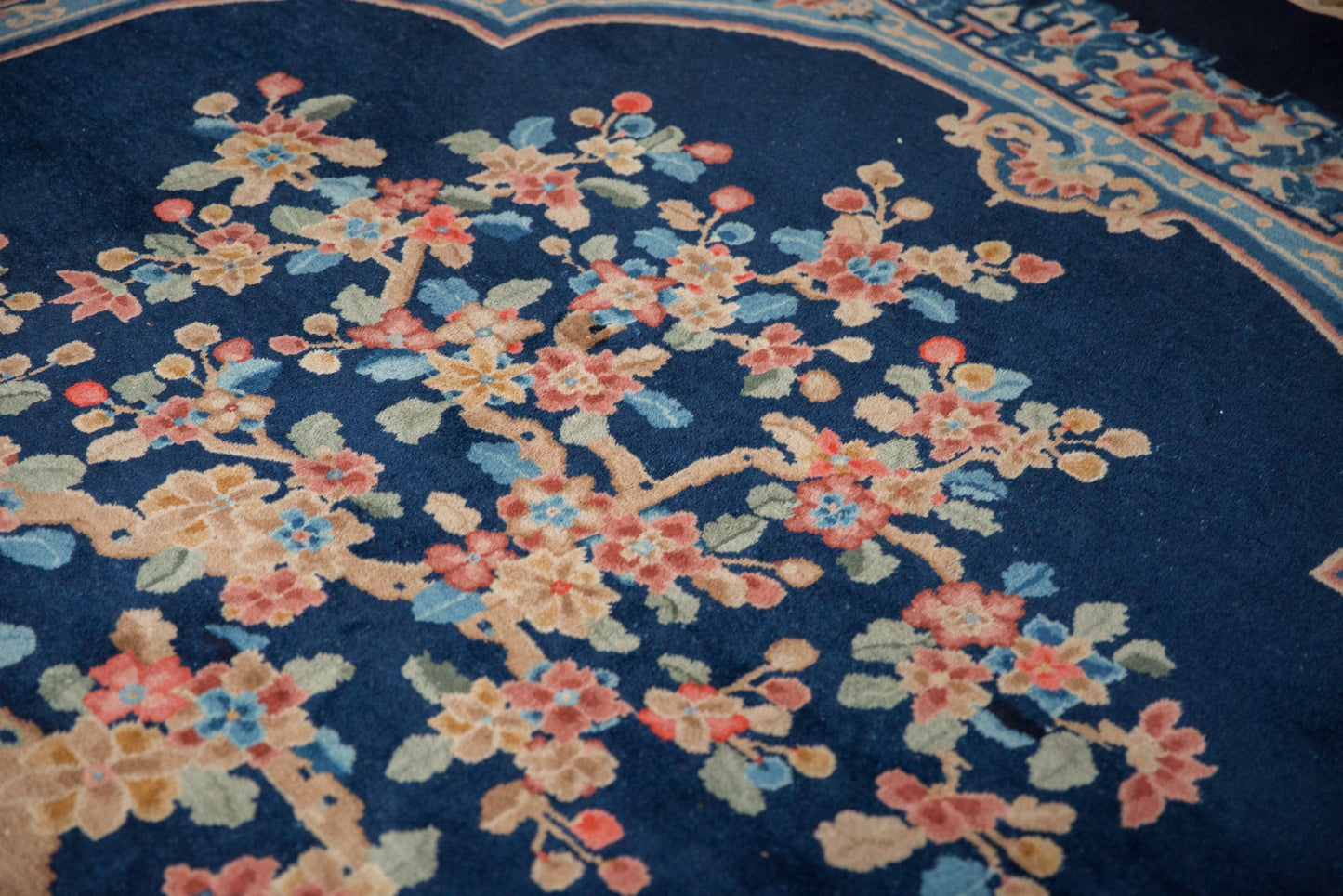 9x12 Vintage Art Deco Carpet