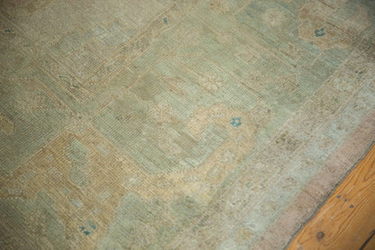 9x11.5 Vintage Distressed Oushak Carpet