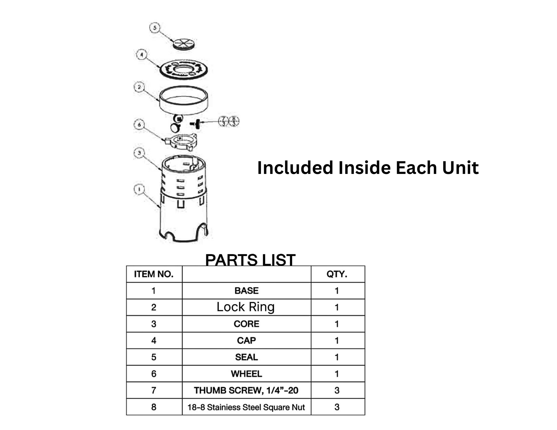 Dig Free Sprinkler 4 Complete Units - 4 - 4 Complete Units