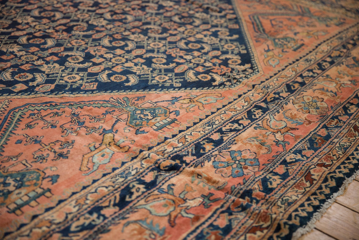 12x18.5 Vintage Fine Lilihan Carpet