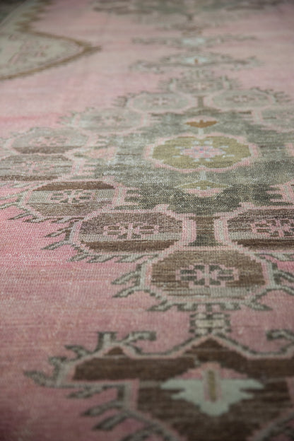 7.5x15.5 Vintage Distressed Kars Carpet Runner