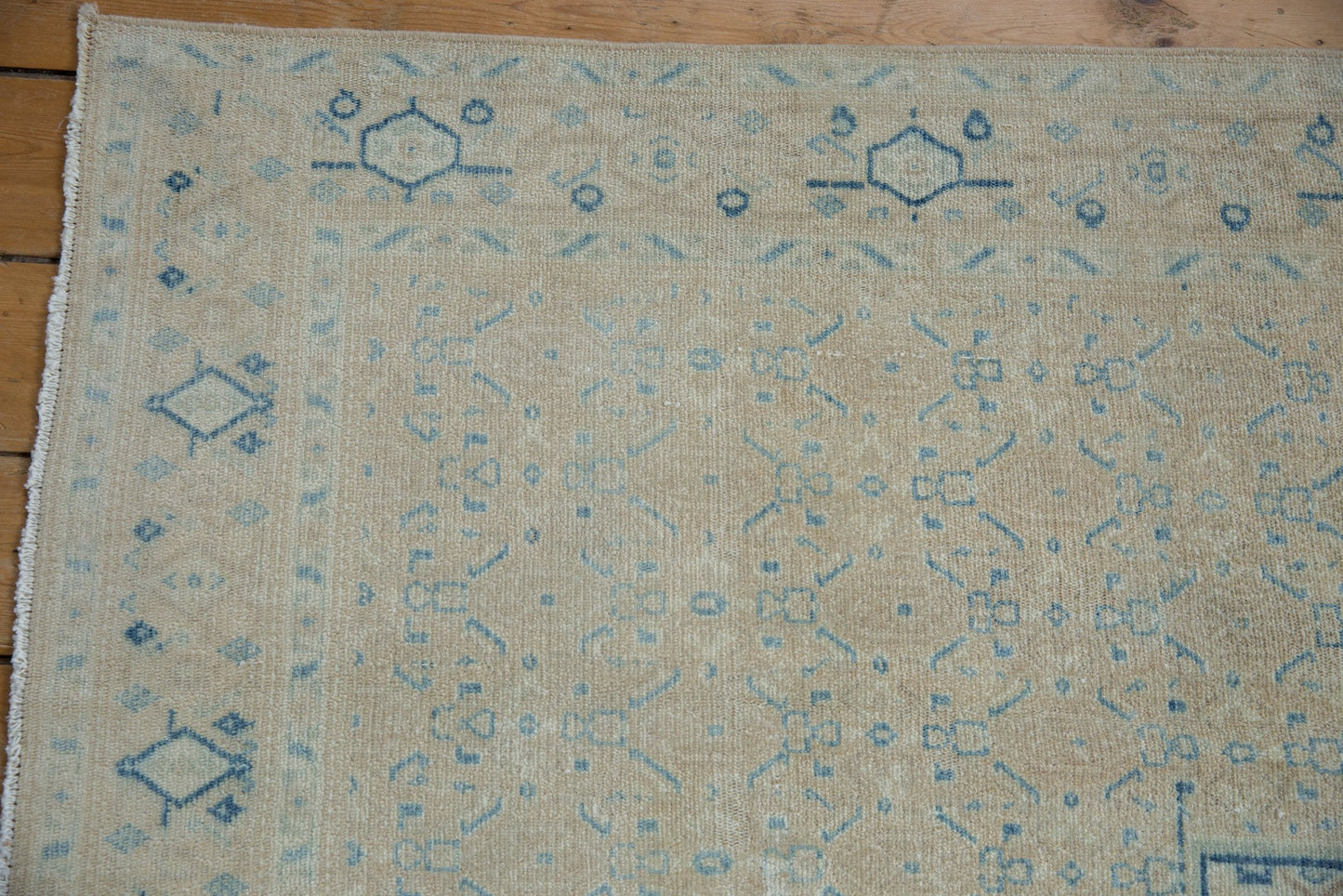 7x9.5 Vintage Distressed Birjand Carpet