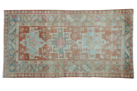 3x5.5 Vintage Distressed Karaja Rug