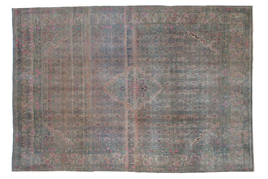 7x10.5 Vintage Distressed Bijar Carpet