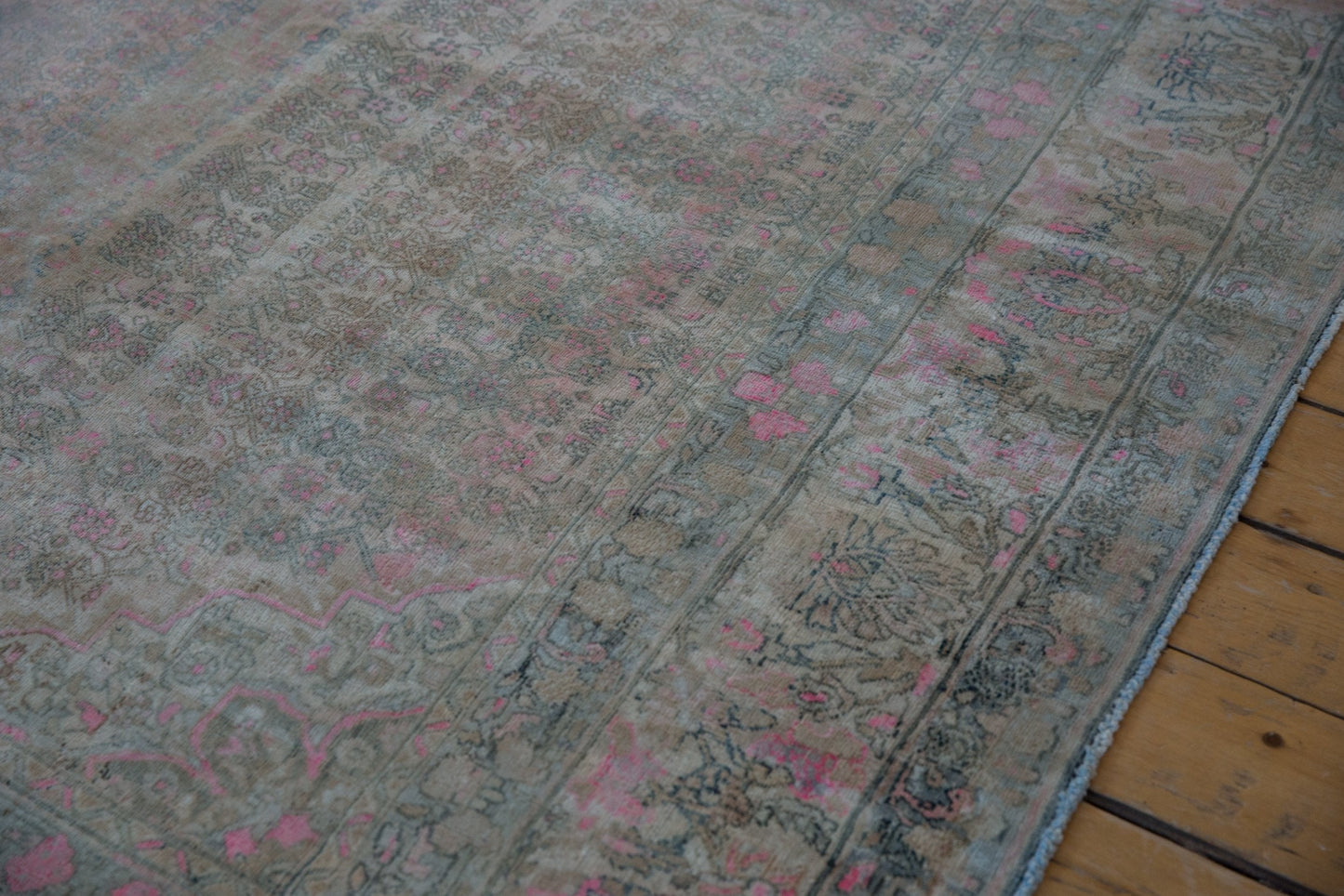 7x10.5 Vintage Distressed Bijar Carpet