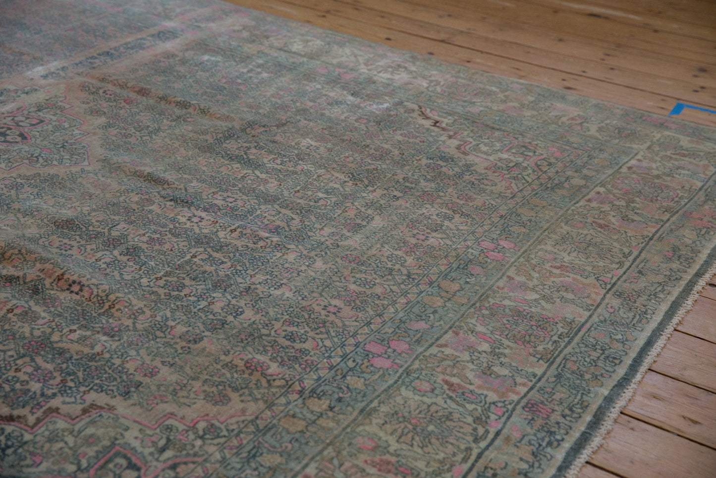 7x10.5 Vintage Distressed Bijar Carpet