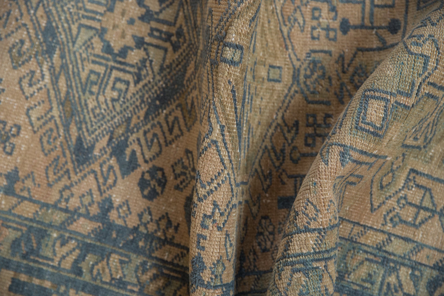 3x11 Vintage Distressed Karaja Rug Runner