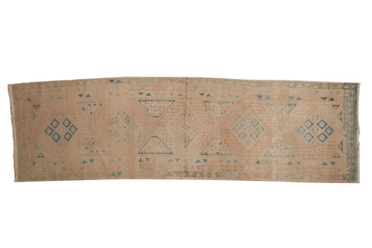 3.5x11 Vintage Distressed Northwest Persian Rug Runner