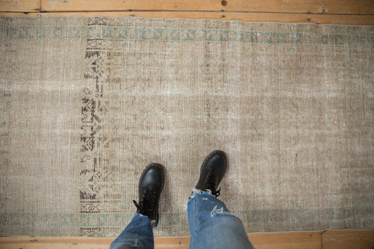 3x14 Vintage Fine Distressed Hamadan Rug Runner