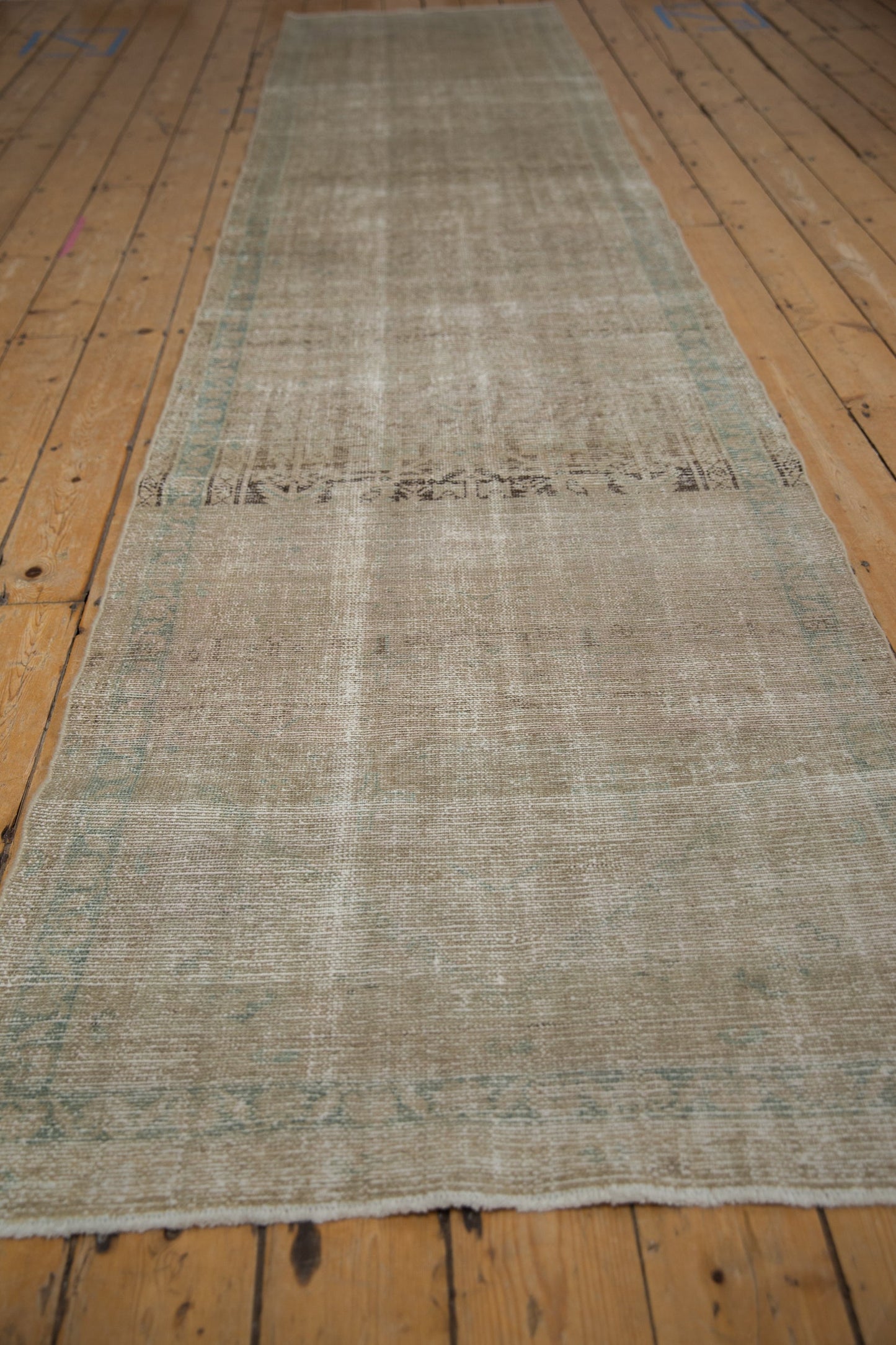 3x14 Vintage Fine Distressed Hamadan Rug Runner