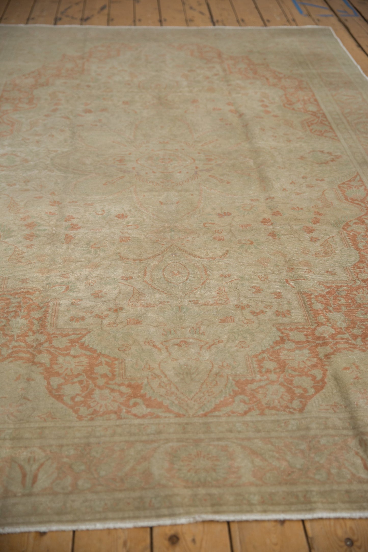 6x9.5 Vintage Fine Distressed Kayseri Carpet