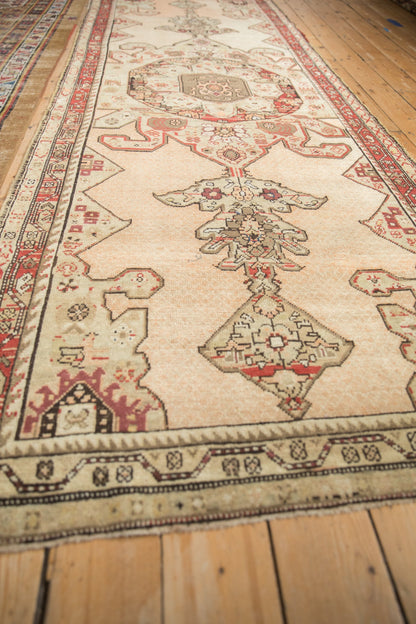 3.5x11 Antique Distressed Karabagh Rug Runner