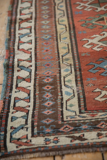 3x11 Antique Caucasian Rug Runner