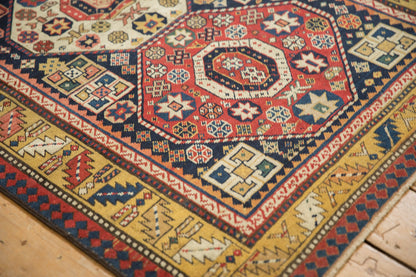 3.5x9.5 Antique Kazak Rug Runner