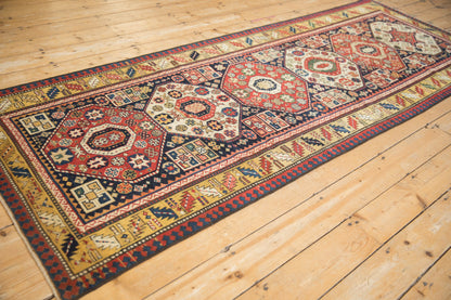3.5x9.5 Antique Kazak Rug Runner