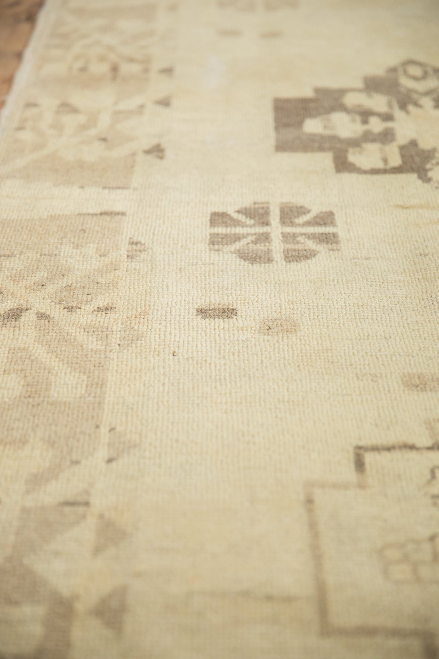 4x11.5 Vintage Distressed Oushak Rug Runner