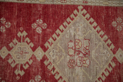 3.5x11 Vintage Distressed Oushak Rug Runner