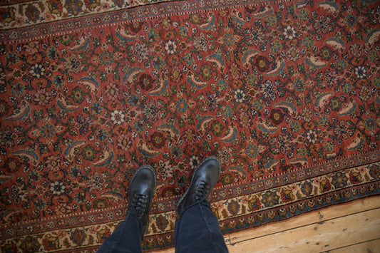 3.5x10 Vintage Bijar Rug Runner