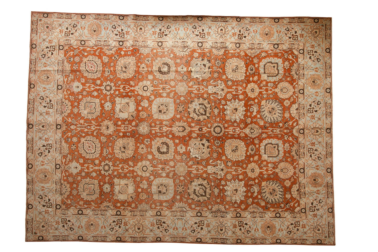 RESERVED 9.5x12.5 Vintage Distressed Tabriz Carpet